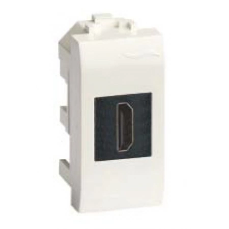 Розетка USB ДКС Розетка USB 2.0 Brava 1 модуль слоновая кость (75200S)