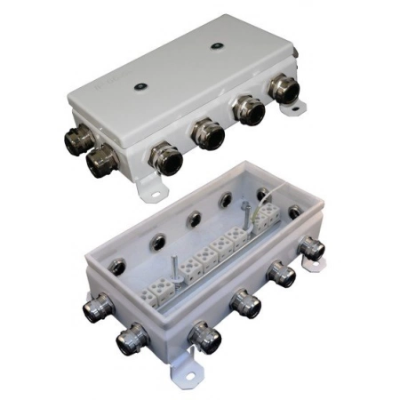 Коробка монтажная огнестойкая Гефест КМ-О (16к)-IP66-1224