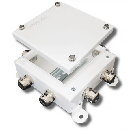 Коробка монтажная огнестойкая Гефест КМ-О (16к*10,0)-IP54-1515, 8 вводов