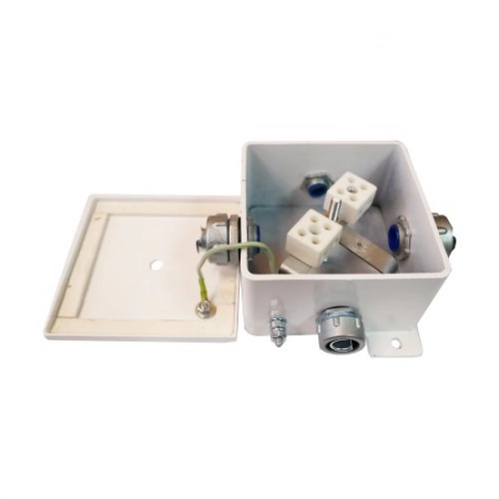 Коробка монтажная огнестойкая Гефест КМ-О (2к)-IP66-120х120, восемь вводов