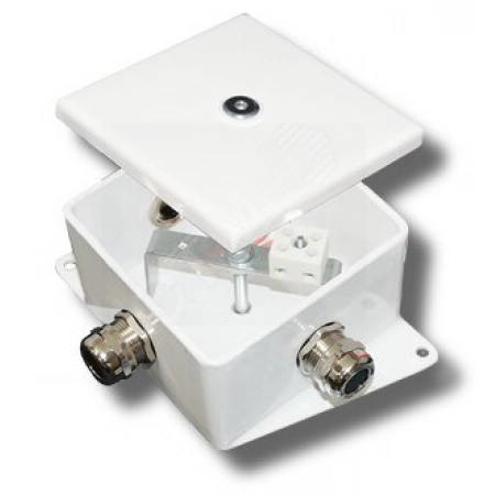 Коробка монтажная огнестойкая Гефест КМ-О (2к*6,0)-IP66-100х100, четыре ввода