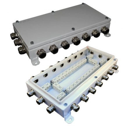 Коробка монтажная огнестойкая Гефест КМ-О (64к)-IP66-2040