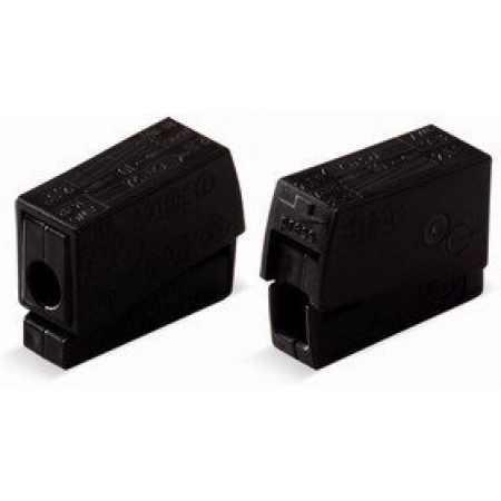 Клемма для светильников WAGO WAGO 224-104 Клемма для светильников черная