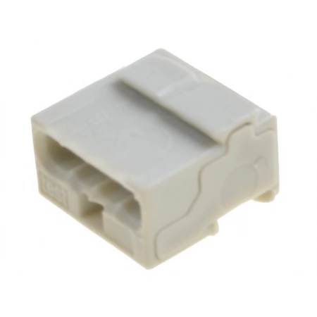 Клемма для распределительных коробок WAGO WAGO 243-304 Клемма MICRO 4-проводная светло-серая