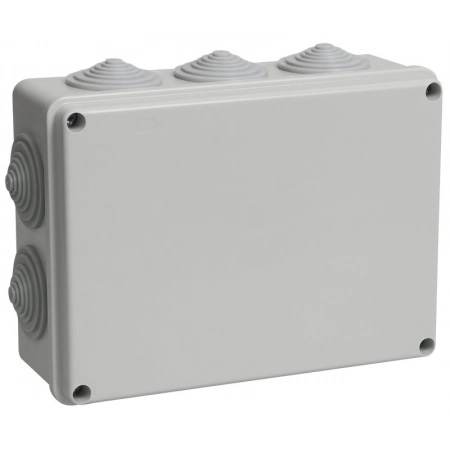Коробка распаячная для открытой проводки IEK КМ41243 190х140х70 (UKO11-190-140-070-K41-44)
