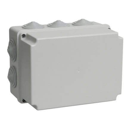Коробка распаячная для открытой проводки IEK КМ41245 190х140х120 (UKO10-190-140-120-K41-44)
