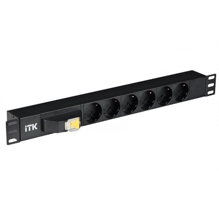 Блок розеток 19” без шнура ITK PH21-6D3
