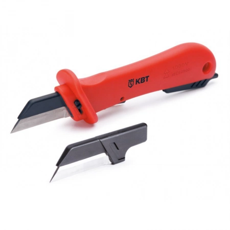 Нож электрика монтерский диэлектрический КВТ НМИ-04