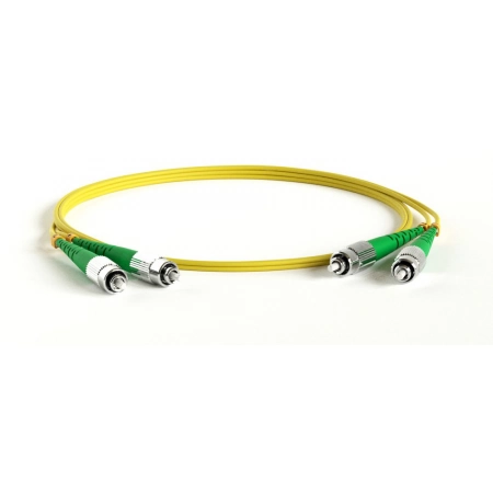 Патч-корд волоконно-оптический FC-FC Hyperline FC-D2-9-FC/AR-FC/AR-H-1M-LSZH-YL