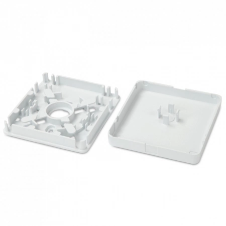 Оптическая абонентская розетка Hyperline FO-WB90-FTTH-2UN-WH