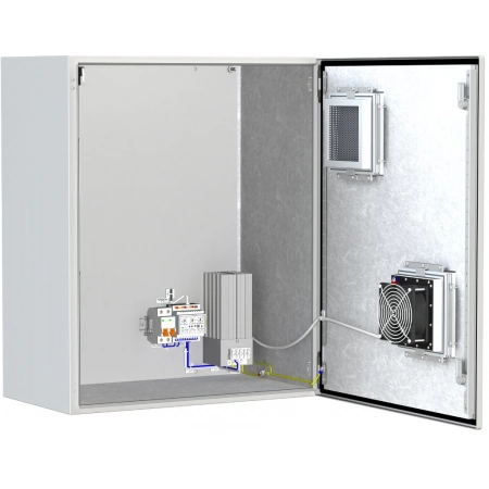 Шкаф монтажный с обогревом и вентиляцией Тахион ТШ-12В