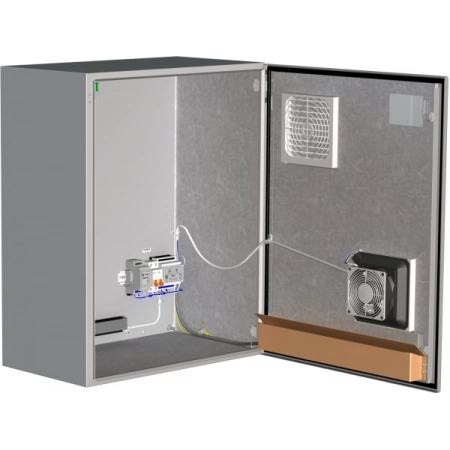 Шкаф монтажный с обогревом и вентиляцией Тахион ТШ-2-В1