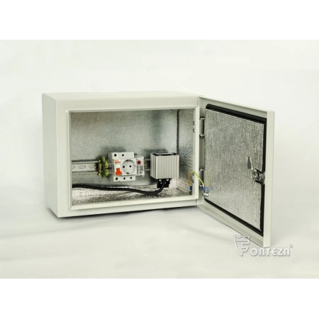 Шкаф с обогревателем и терморегулятором Охранная Техника ТШУ-400.1.Н