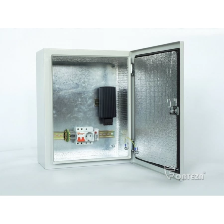 Шкаф с обогревателем и терморегулятором Охранная Техника ТШУ-500.2.Н