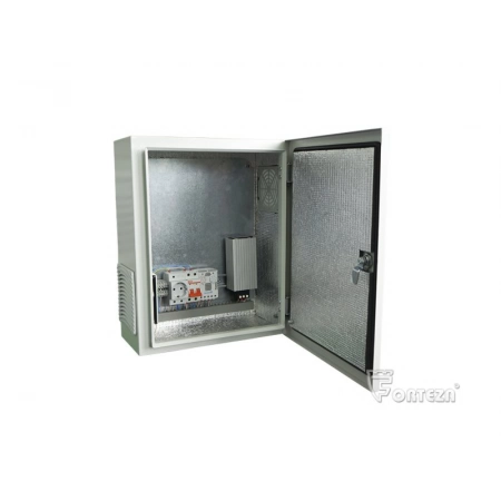 Шкаф с обогревателем, терморегулятором и вентилятором Охранная Техника ТШУ-500.2.НВ