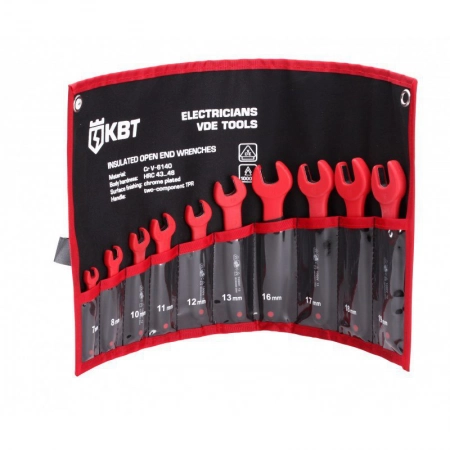 Набор однорожковых диэлектрических ключей КВТ НИИ-10