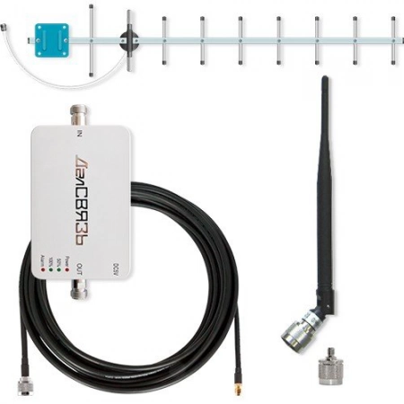 Комплект усиления сотовой связи 900 МГц Далсвязь DS-900-10 С1