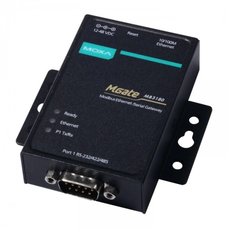 1-портовый преобразователь интерфейсов MOXA MGate MB3180