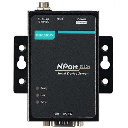 1-портовый асинхронный сервер MOXA NPort 5110A