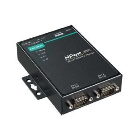 2-портовый асинхронный сервер RS-232 в Ethernet MOXA NPort 5210A