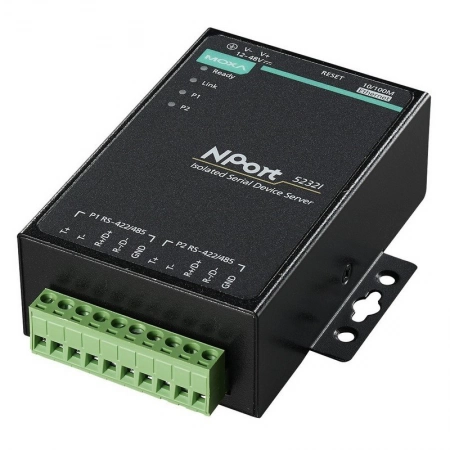 2-портовый асинхронный сервер MOXA NPort 5232I