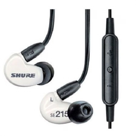 Изображение 1 (Вставные (затычки) наушники Shure SE215SPE-W-UNI-EFS)