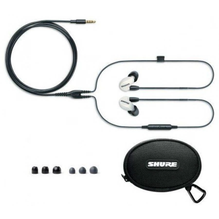 Изображение 3 (Вставные (затычки) наушники Shure SE215SPE-W-UNI-EFS)