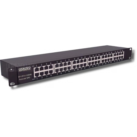 Устройство грозозащиты цепей Ethernet OSNOVO SP-IP24/1000R