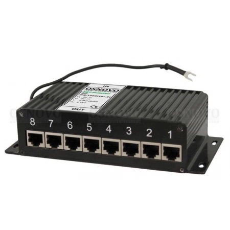 Устройство грозозащиты цепей Ethernet OSNOVO SP-IP8/1000(ver2)