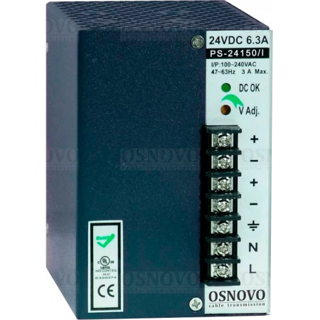 Блок питания промышленный OSNOVO PS-24150/I