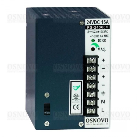 Блок питания промышленный OSNOVO PS-24360/I