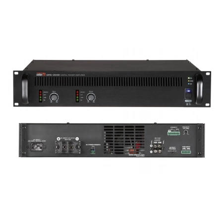Двухканальный трансляционный цифровой усилитель мощности INTER-M DPA-300D