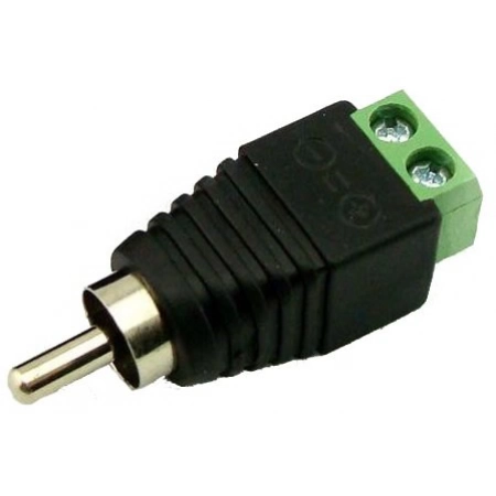 Разъем RCA Прочие зарубежные RCA (штекер) с клеммной колодкой