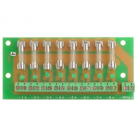 Устройство распределения питания Полисервис УРП 1-8 (без корпуса)