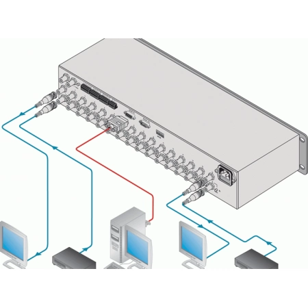 Изображение 2 (Матричный коммутатор Kramer VS-162V)