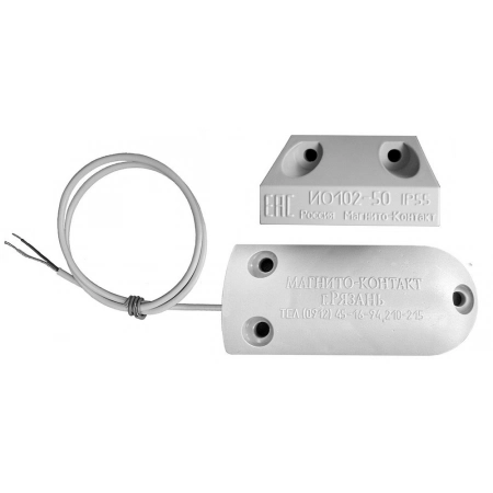Извещатель охранный точечный магнитоконтактный, кабель без защитного рукава Магнито-Контакт ИО 102-50 А2П (1)