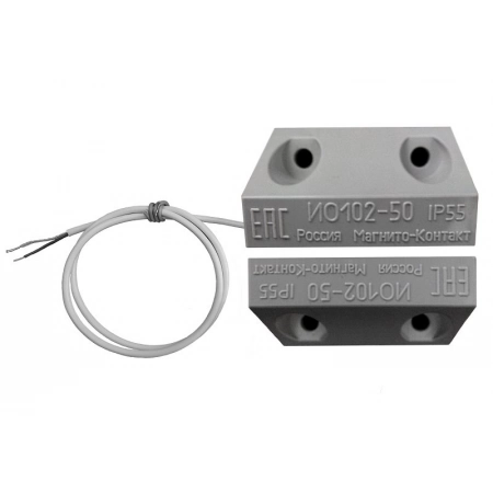 Извещатель охранный точечный магнитоконтактный, кабель без защитного рукава Магнито-Контакт ИО 102-50 Б3П (1)
