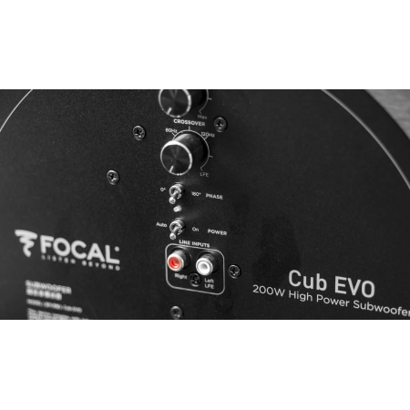 Изображение 2 (Активный сабвуфер Focal CUBE EVO BLACK)