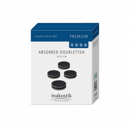 Изображение 2 (Опора антивибрационная INAKUSTIK Premium Doublette, 4 pcs, black, 008509)