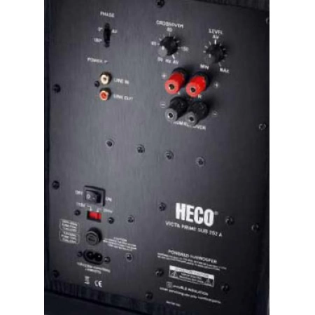 Изображение 2 (Активный сабвуфер Heco Victa Prime Sub 252 A, Black)