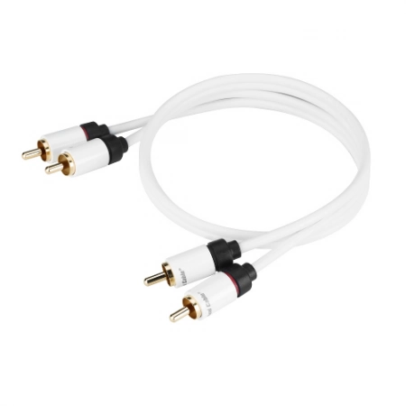 Кабель межблочный Real Cable 2RCA-1 1.0m