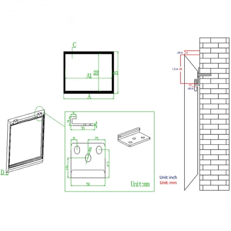 Изображение 3 (Экран безрамный Elite screens Aeon Edge Free 16:9 frameless fixed frame projector screen 100