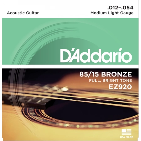 Изображение 5 (Набор 6 струн для акустической гитары DAddario EZ920)