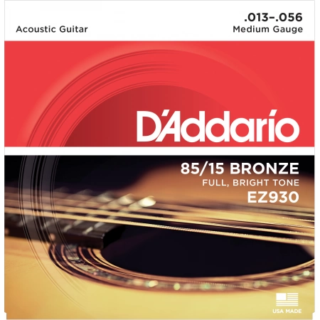 Изображение 5 (Набор 6 струн для акустической гитары DAddario EZ930)