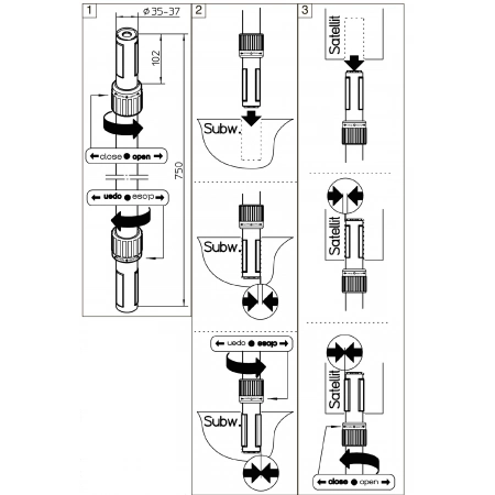 Изображение 2 (Штатив для акустической системы Das Audio TRD-6)