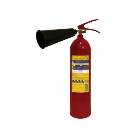 Огнетушитель углекислотный, переносной Пожтехника Центр ОУ-2 ИНЕЙ
