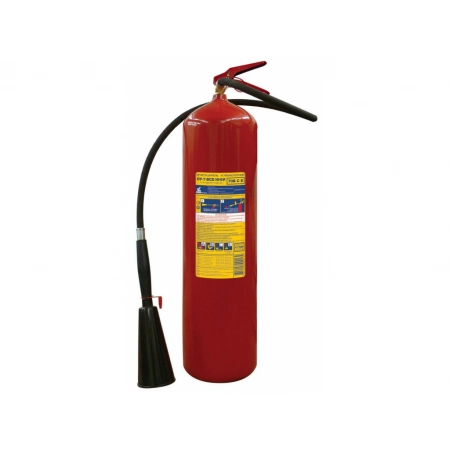 Огнетушитель углекислотный, передвижной Пожтехника Центр ОУ-7 ИНЕЙ