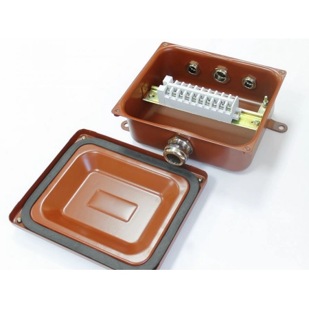 Коробка соединительная ЗЭТА КС-20 УХЛ1,5 IP65 металлические заглушки (zeta30329)