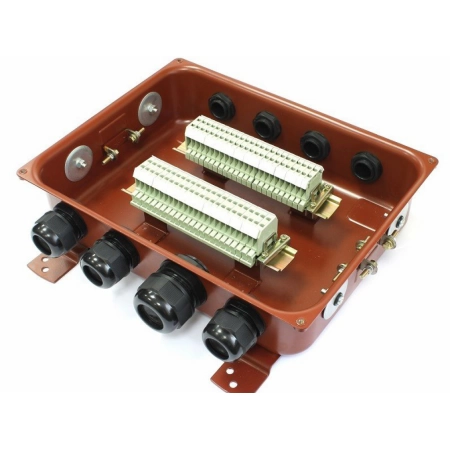 Коробка соединительная ЗЭТА КС-40 УХЛ1,5 IP65 металлические заглушки (zeta30356)