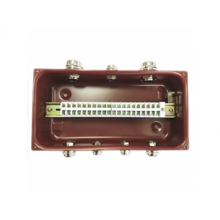Коробка клеммная ЗЭТА У615А пластиковый ввод (zeta30324)